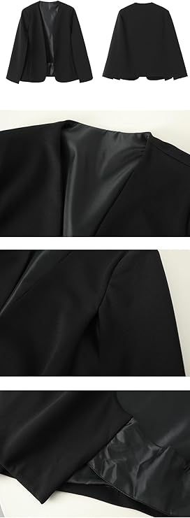 Amazon | [ZHENGTU] レディース ケープ風 ジャケット ケープ